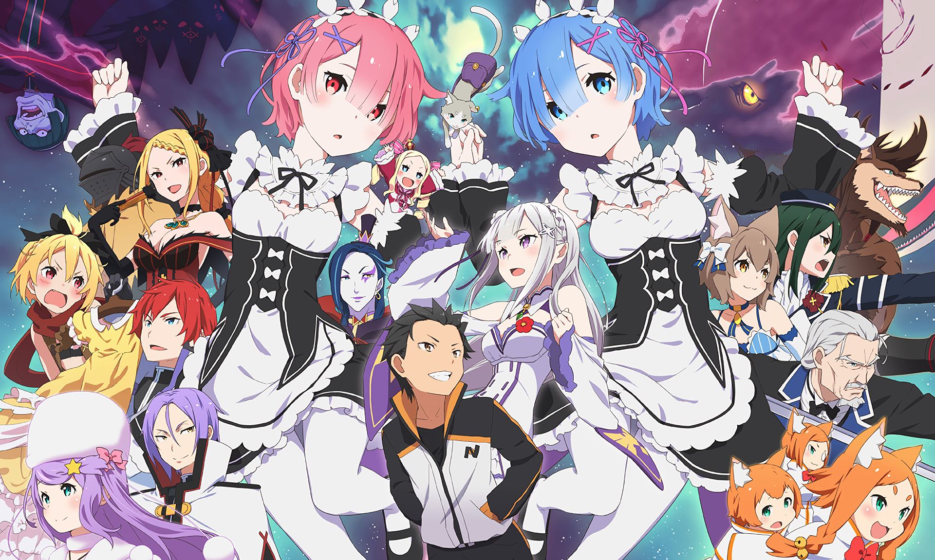 Re:ZERO - The Prophecy of the Throne là game chuyển thể từ Light Novel Re:ZERO