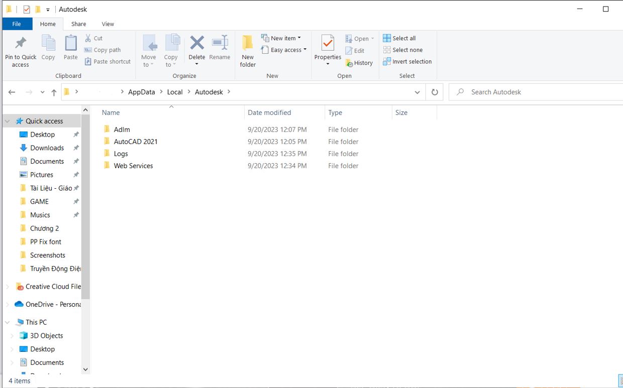AutoCAD giấy phép không hợp lệ