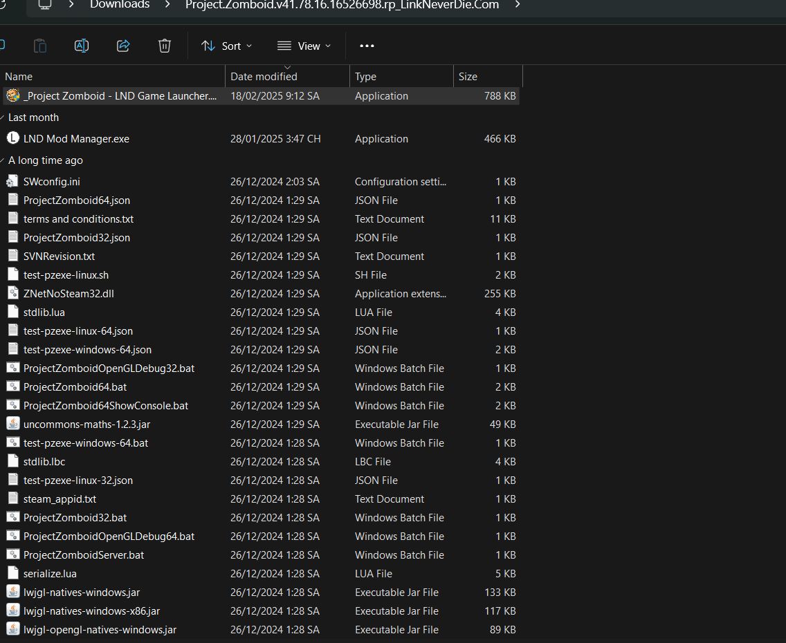 Không vào được game Project Zomboid