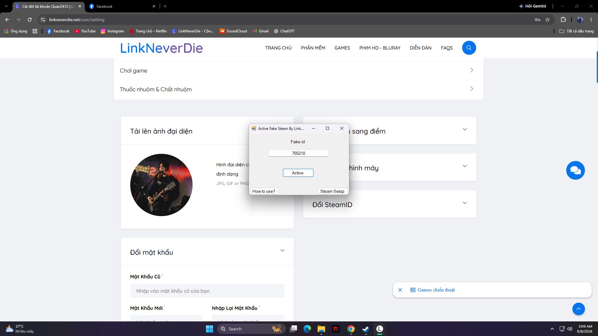 Bấm Active và không điều gì xảy ra,vào game không Pop up Epic nên không thể chơi Online Bấm Active và không điều gì xảy ra,vào game không Pop up Epic nên không thể chơi Online