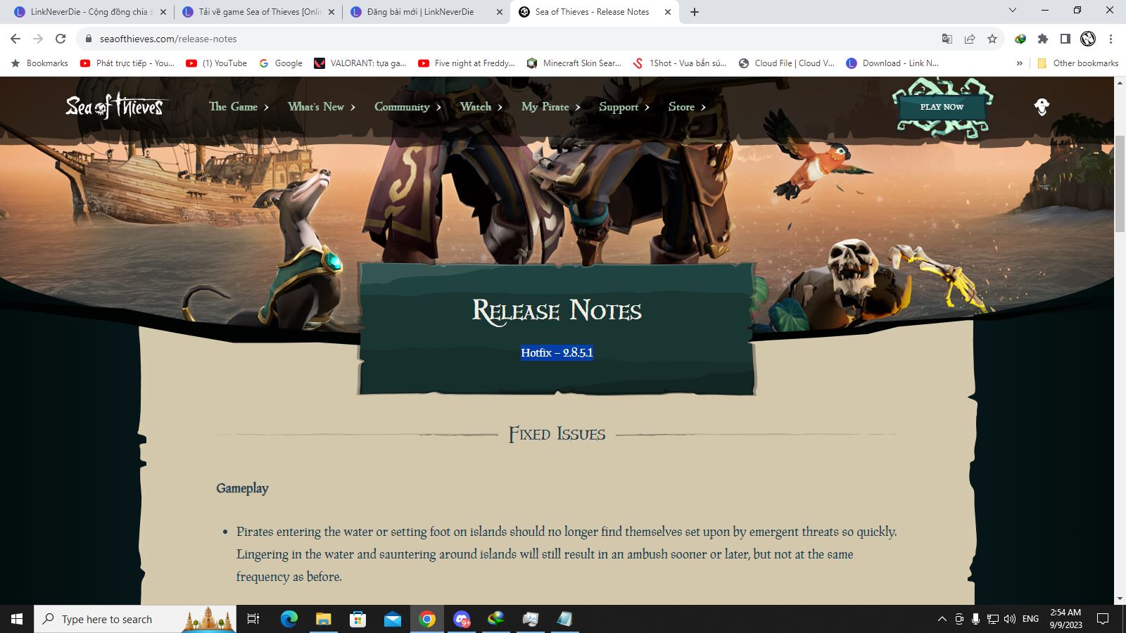 Sea of Thieves 2.8.5.1 