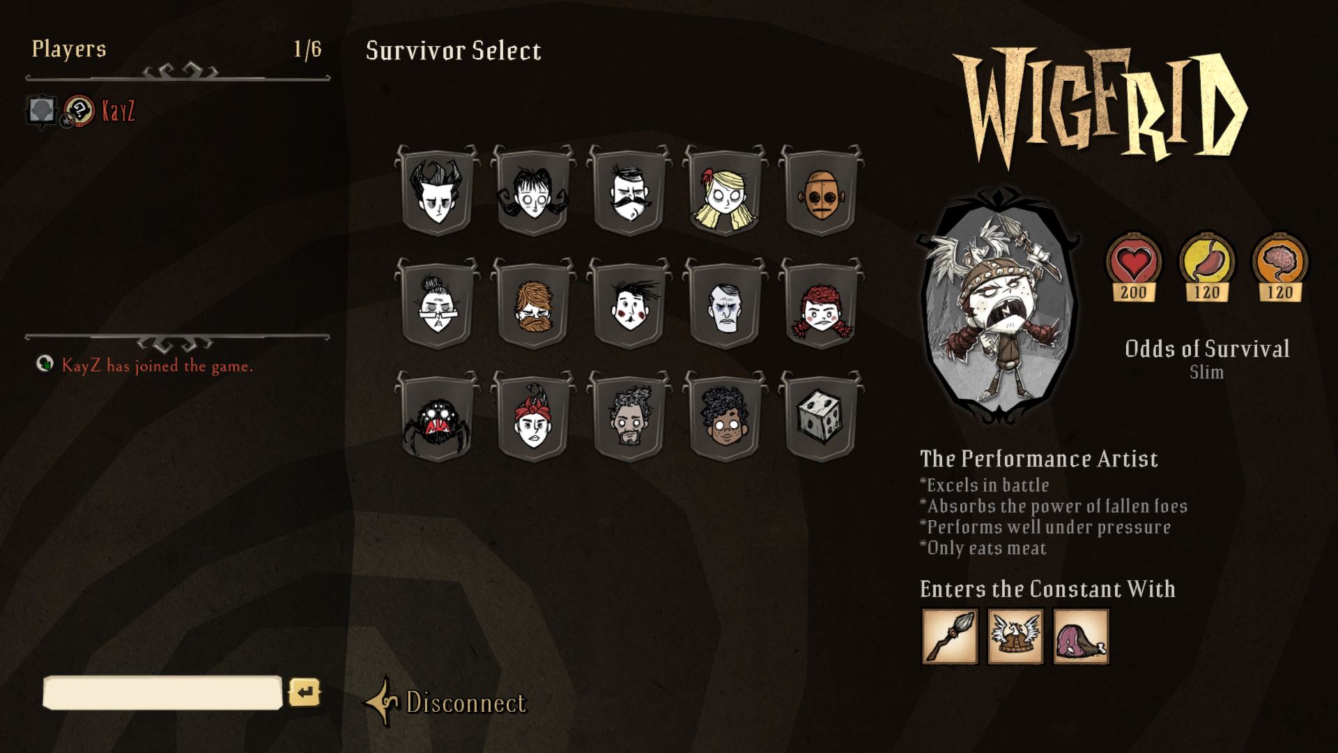 Không mở khoá được các nhân vật bị khoá