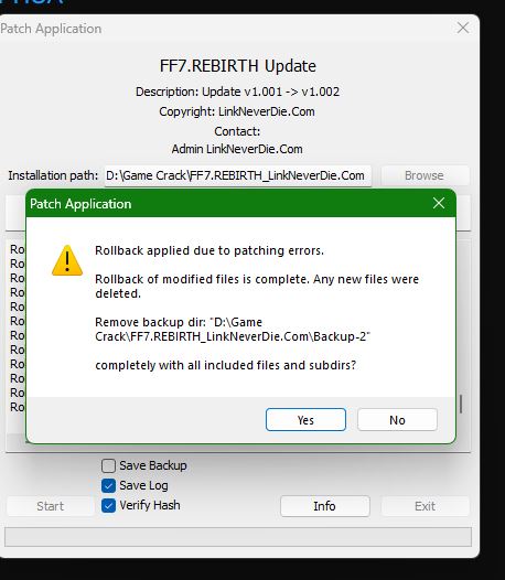 FF7 rebirth update bị lỗi FF7 rebirth update bị lỗi