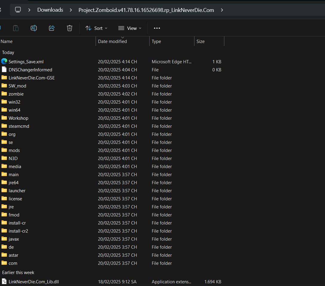 Không vào được game Project Zomboid