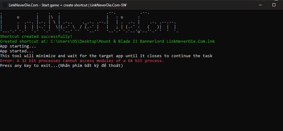 Lỗi launcher không vào được game Mount & Blade II Bannerlord 1.3.4.102350 Lỗi launcher không vào được game Mount & Blade II Bannerlord 1.3.4.102350