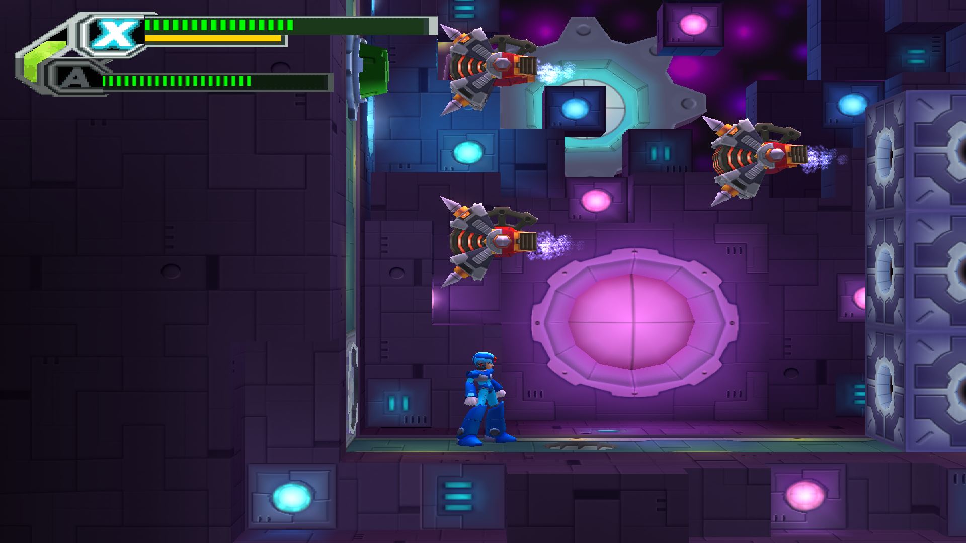 [Megaman X Legacy Collection 2] Lấy tất cả đồ đạc, áo giáp, unlock nhân vật trong Megaman X8