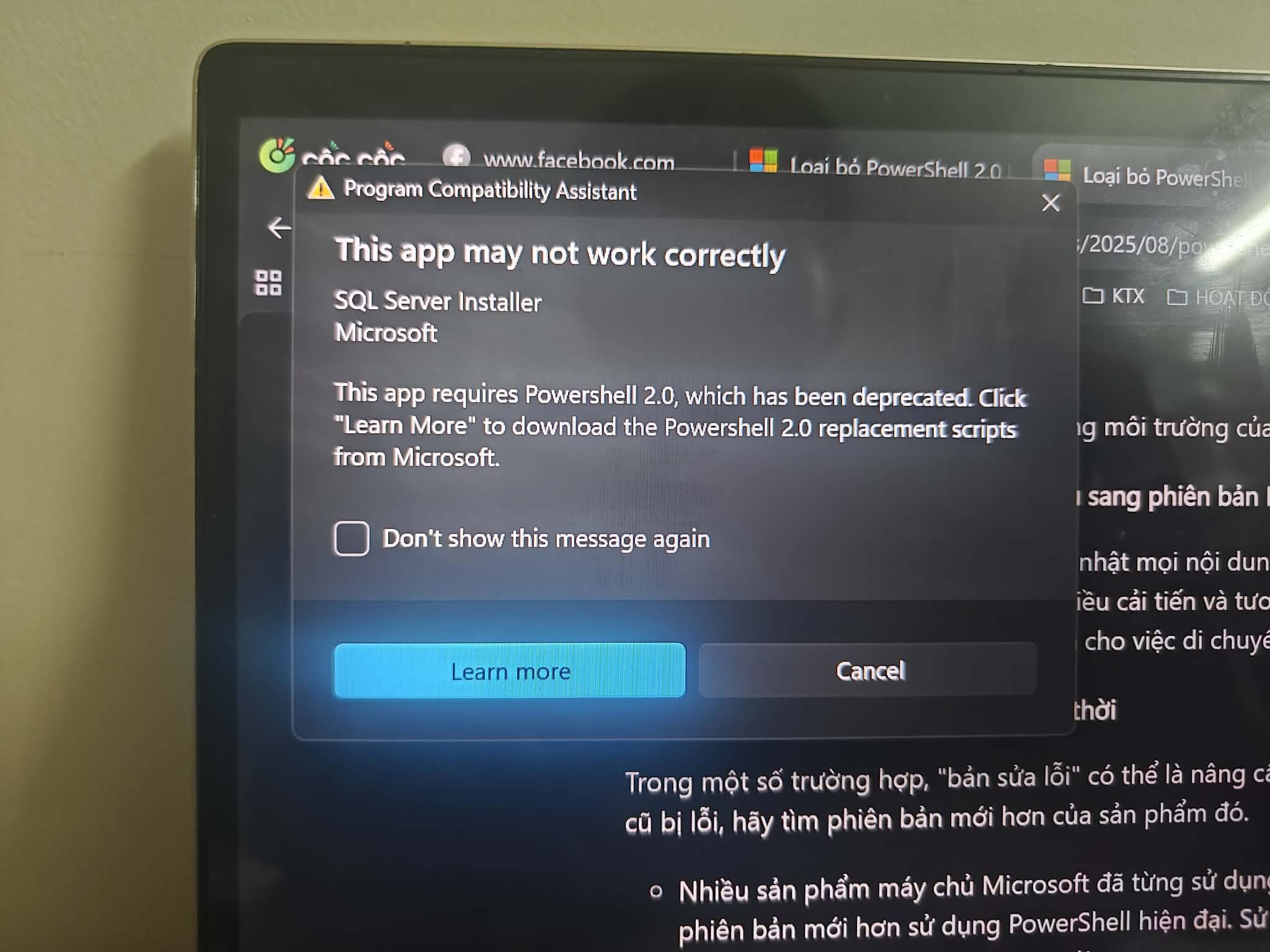 Không cài được SolidWorks Electrical 2021 do thiếu PowerShell 2.0 trên Windows 11 Không cài được SolidWorks Electrical 2021 do thiếu PowerShell 2.0 trên Windows 11