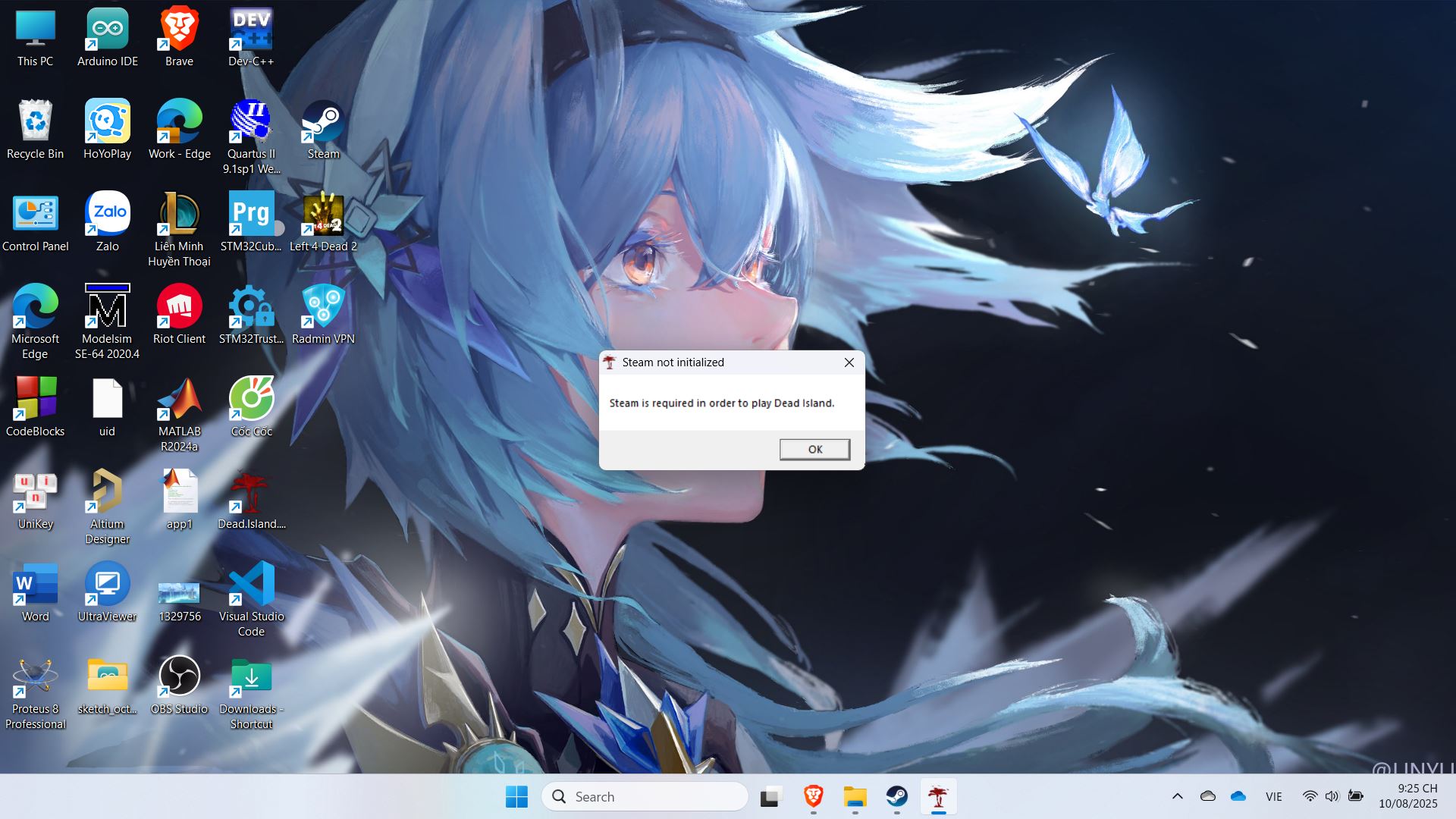 Không vào được game Dead Island khi đã tải và làm đúng như video hướng dẫn