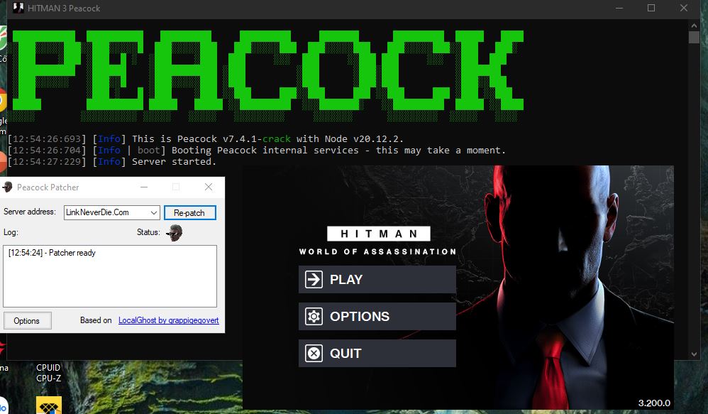 không vào được Hitman 3