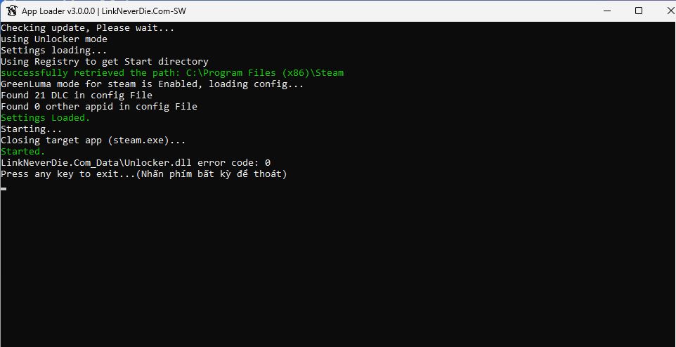 Lỗi error code: 0 DLC unlocker WH40k Lỗi error code: 0 DLC unlocker WH40k