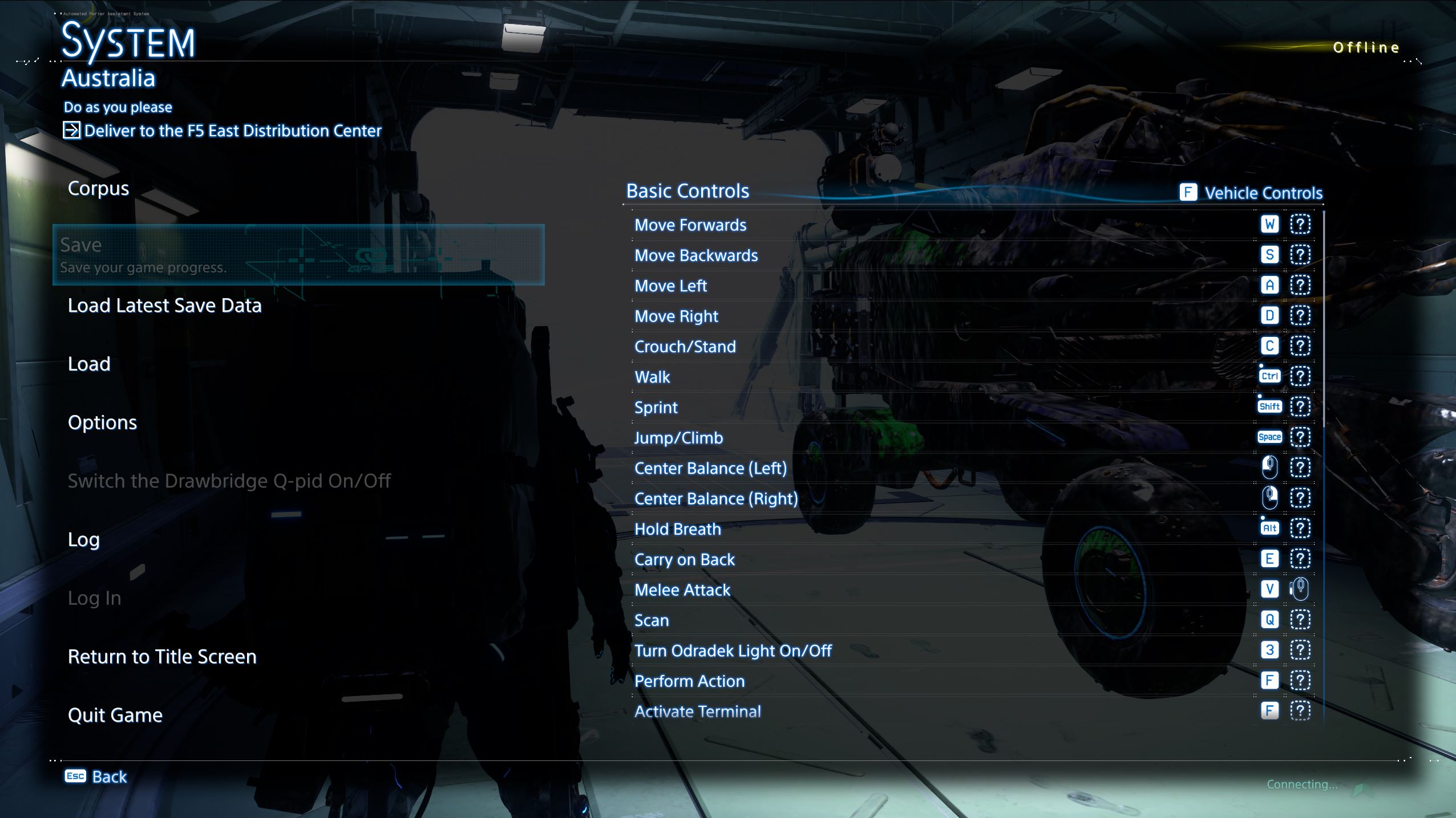 Lỗi không save game thủ công được Death Stranding 2 