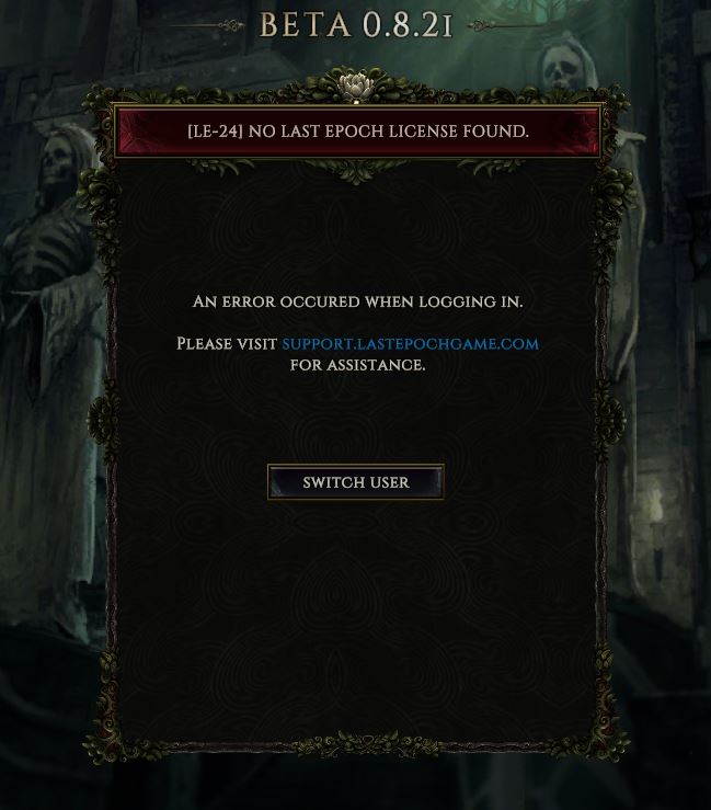 Game Last Epoch đã bị fix không đăng nhập được. Game Last Epoch đã bị fix không đăng nhập được.