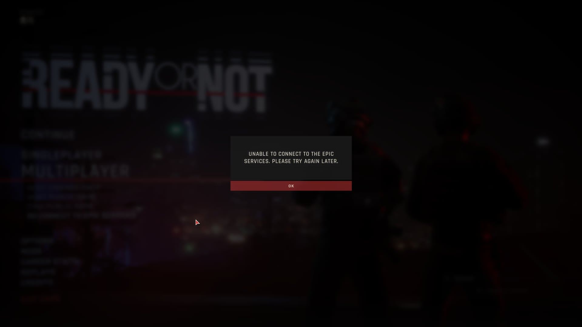 Lỗi Game Không Multi Được Ready or Not