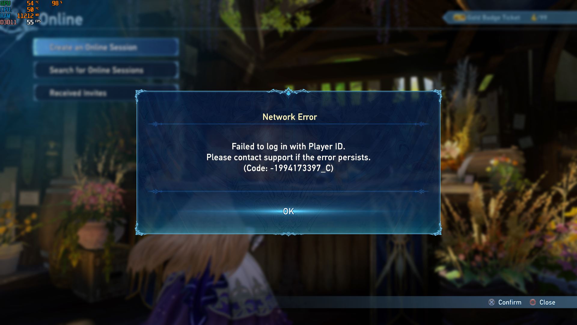 game Granblue Fantasy: Relink lỗi online sau khi lên 2.0.2 