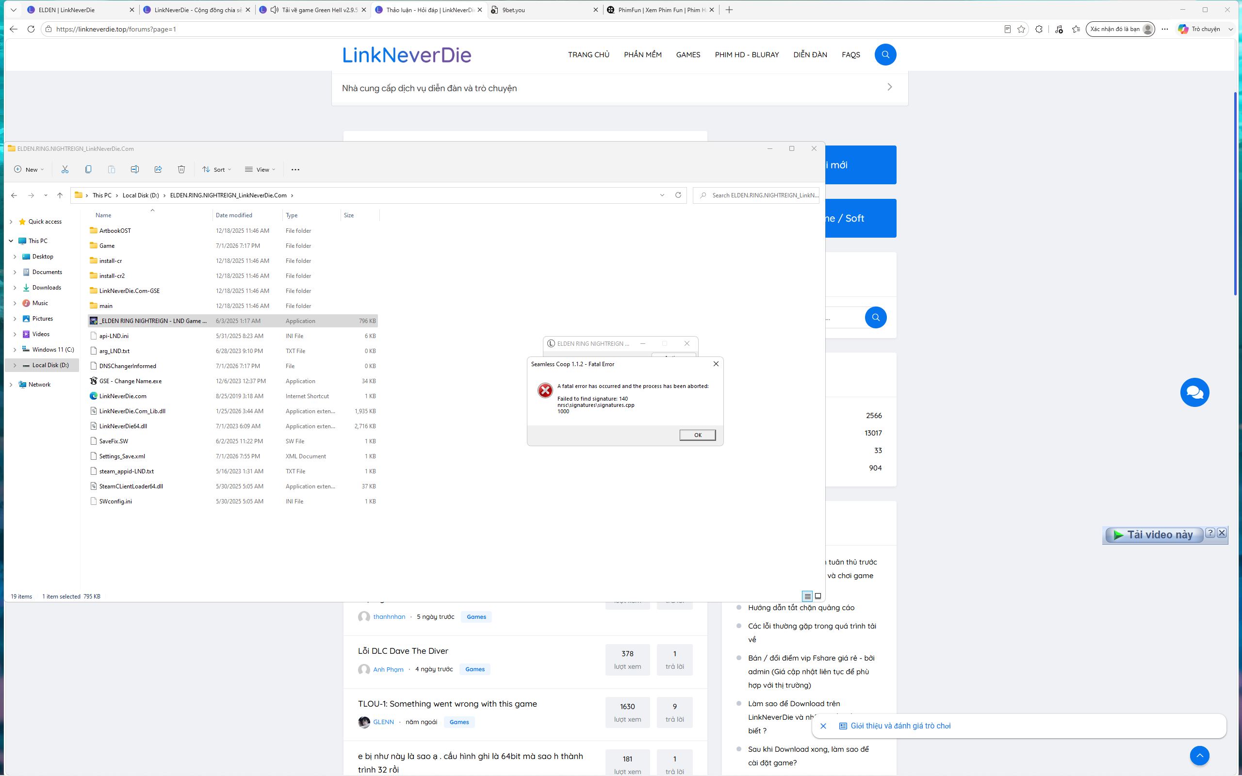 llỗi này fix sao v ae