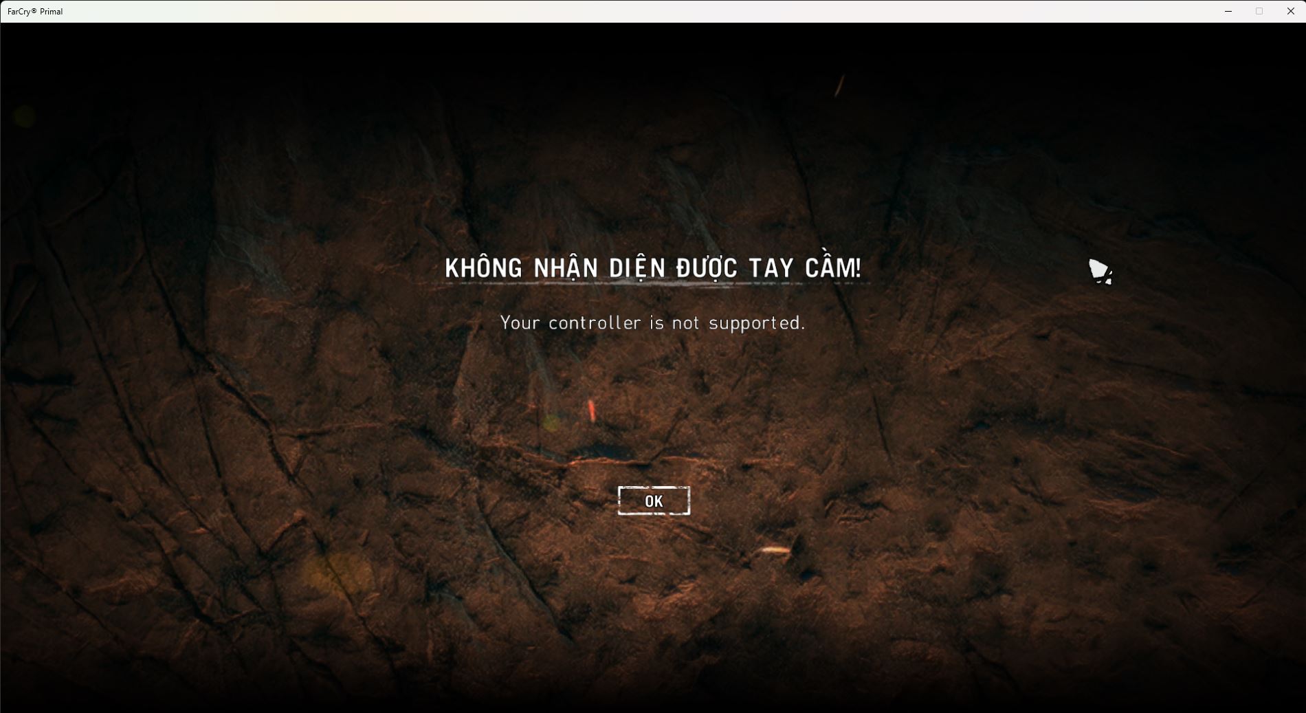 Không dùng được tay cầm Xbox trong Far Cry Primal Không dùng được tay cầm Xbox trong Far Cry Primal