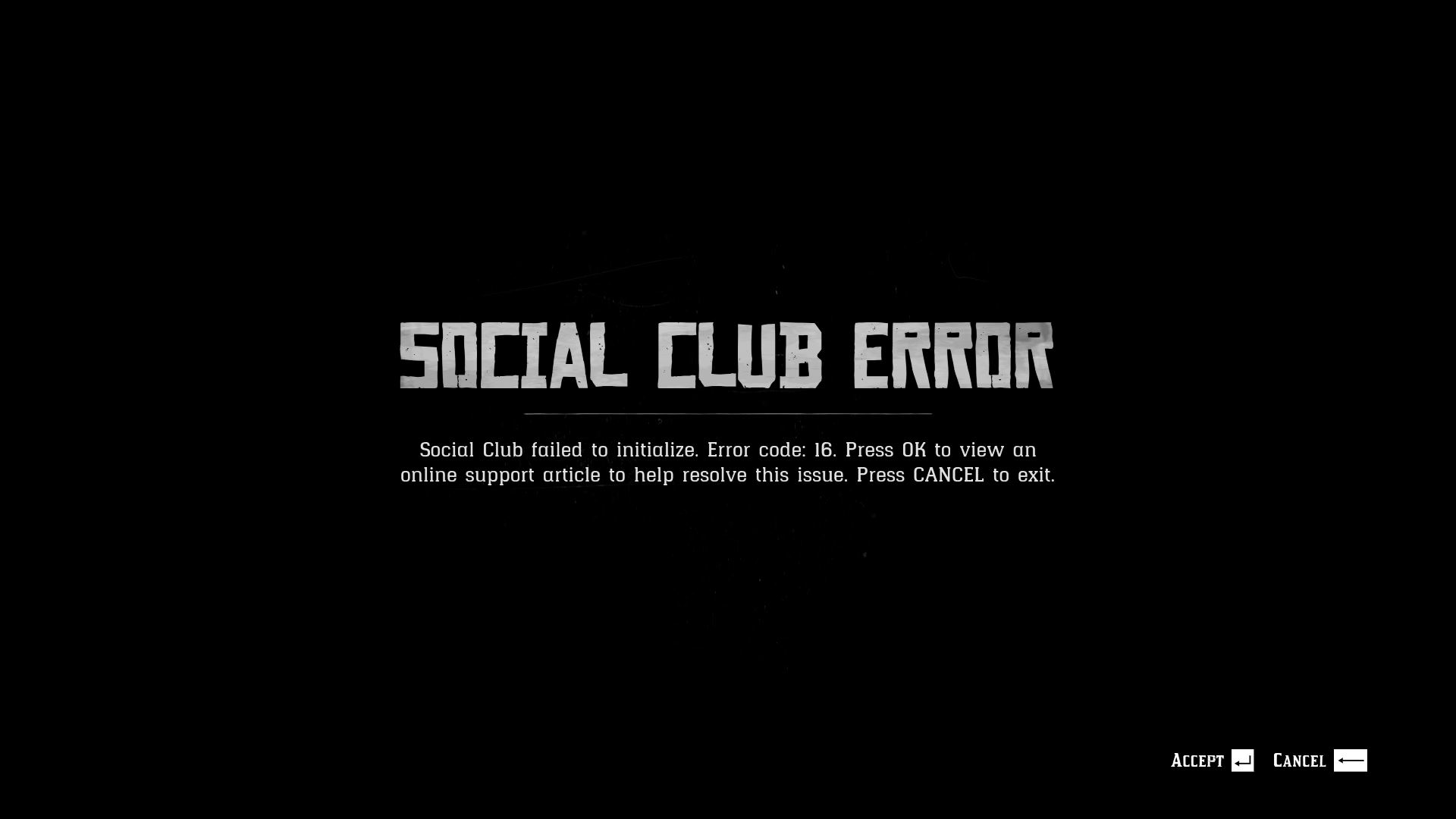 Cách sửa lỗi Social Club Error, mã lỗi 16