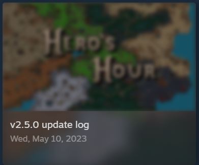 [Request Update] Hero's Hour v2.5.0