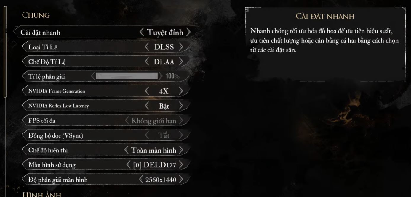 Lỗi màu hiển thị trong game