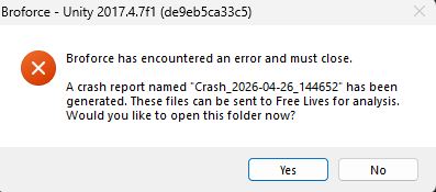 Broforce không vào được online steam