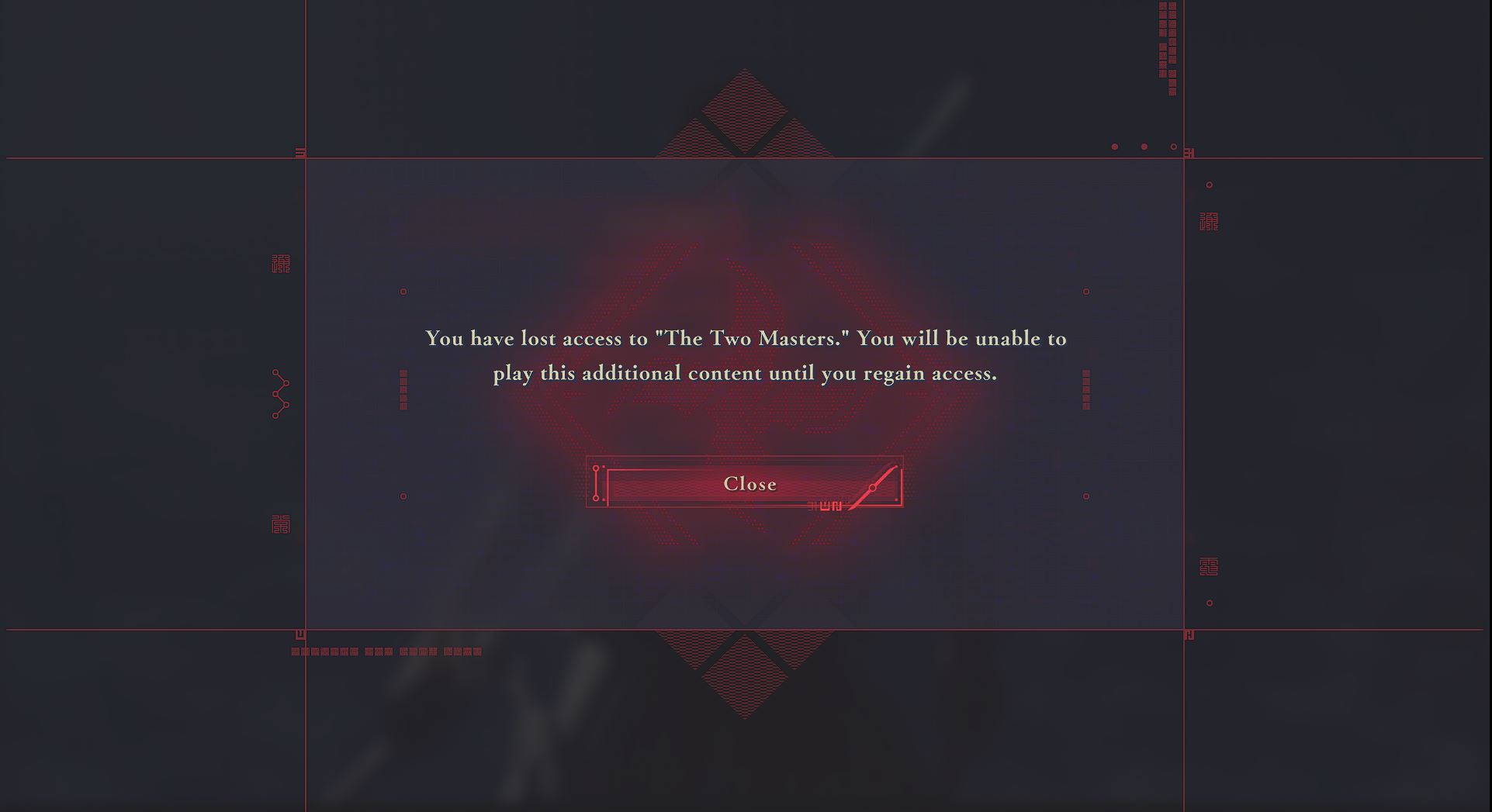 [Yêu cầu] Không tìm thấy DLC 'NINJA GAIDEN 4 The Two Masters' dù đã cài bản v1.0.4.0 + Full DLC