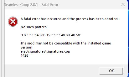 Lỗi Elden Ring Fatal error Lỗi Elden Ring Fatal error