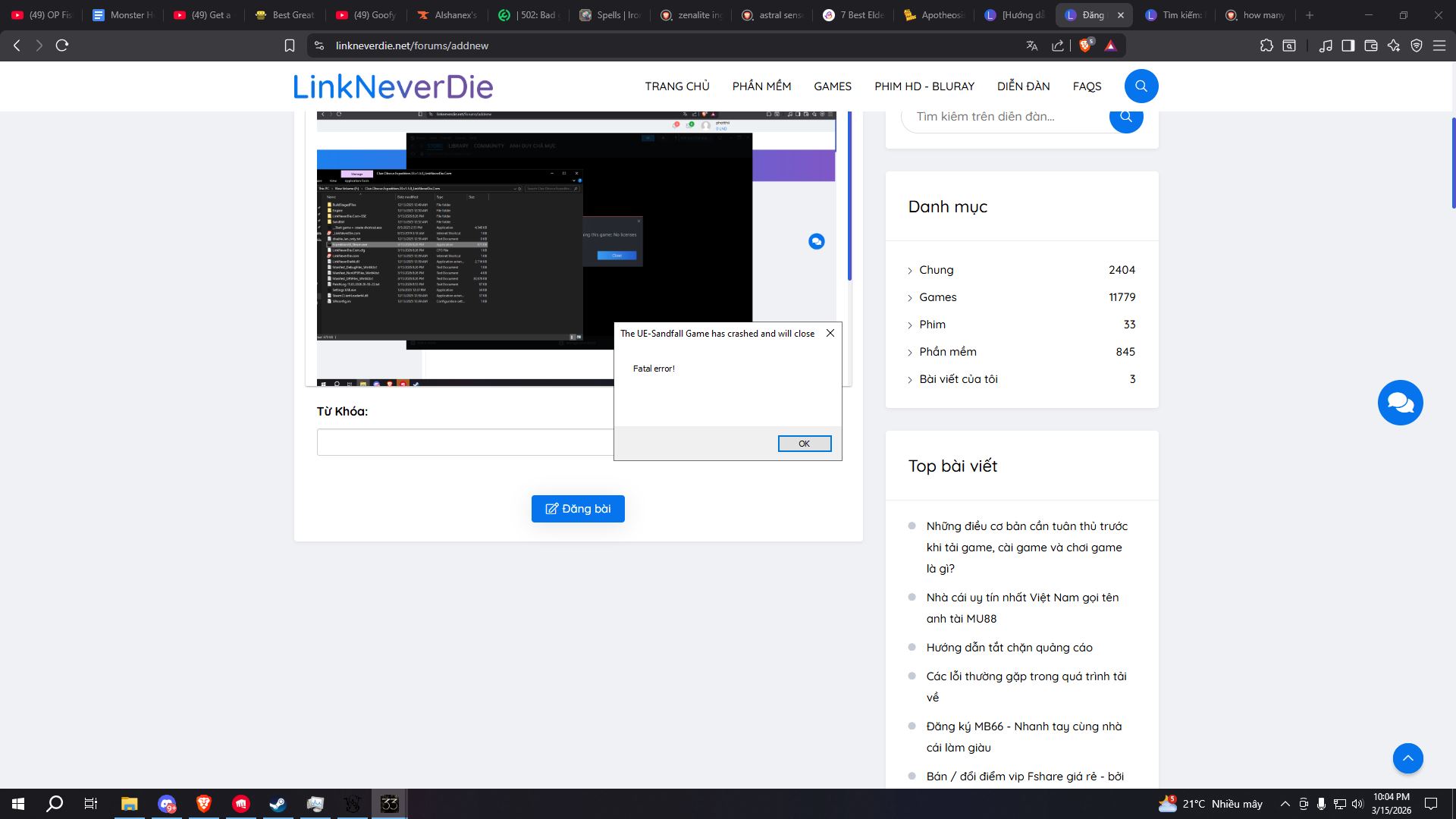 No licenses Expedition 33 ad oi No licenses Expedition 33 ad oi