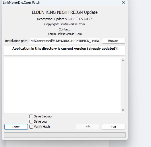 ELDEN RING NIGHTREIGN mình k hiểu cách update, mình chỉ lên dc 1.03.3 thôi