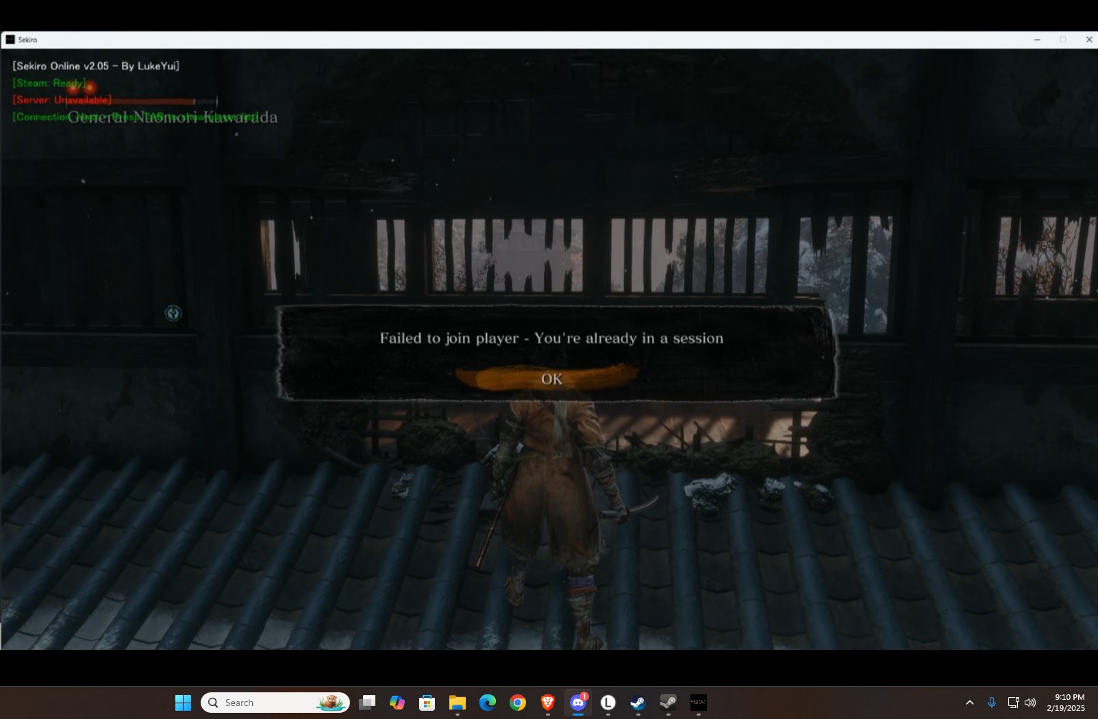 Lỗi không vào phòng của nhau được bằng Steam Join Code ạ cả 2 đều đã dùng item online