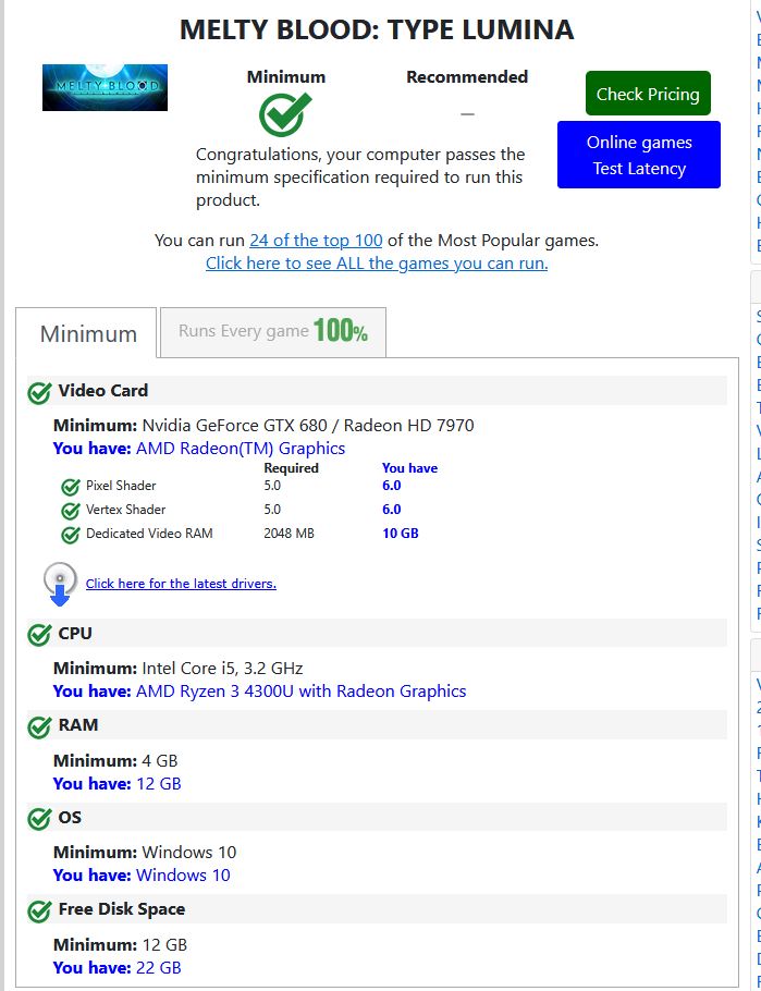 Lỗi về DirectX của Game 