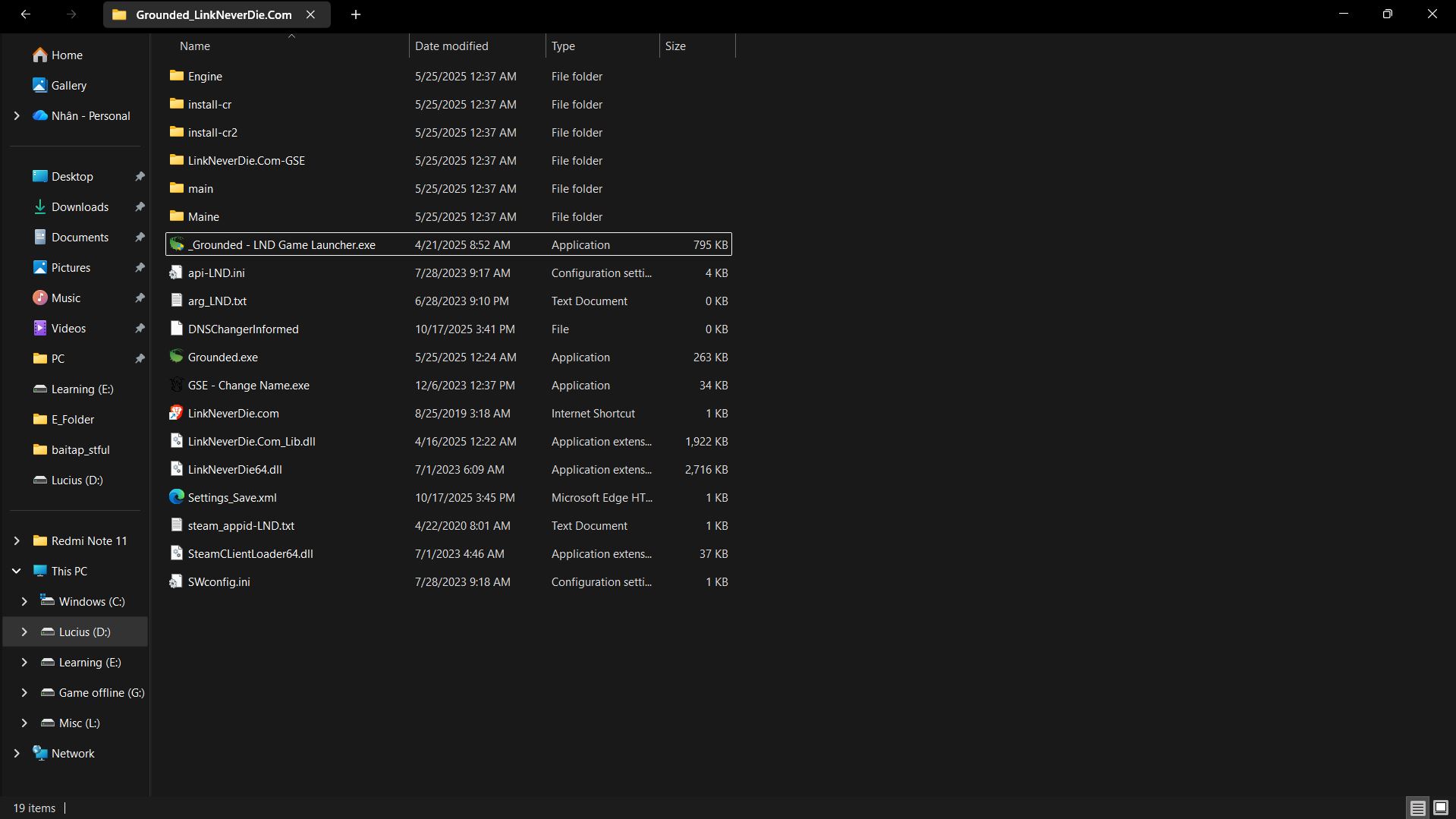 Grounded bản Online mở không lên game