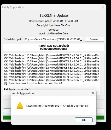 lỗi update game tekken 8 thì fix như nào vậy mng?