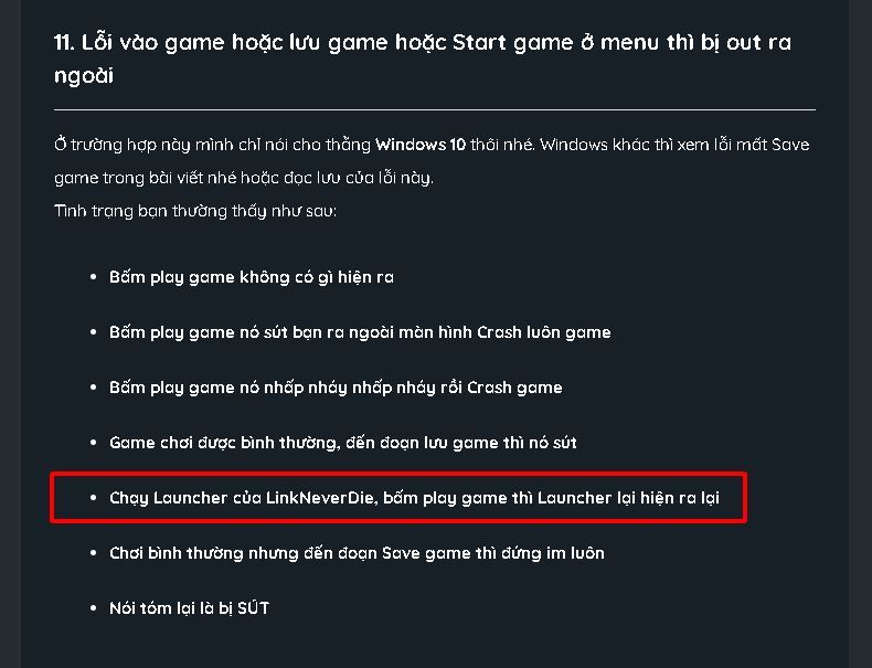 Lỗi launcher game Earthfall p2