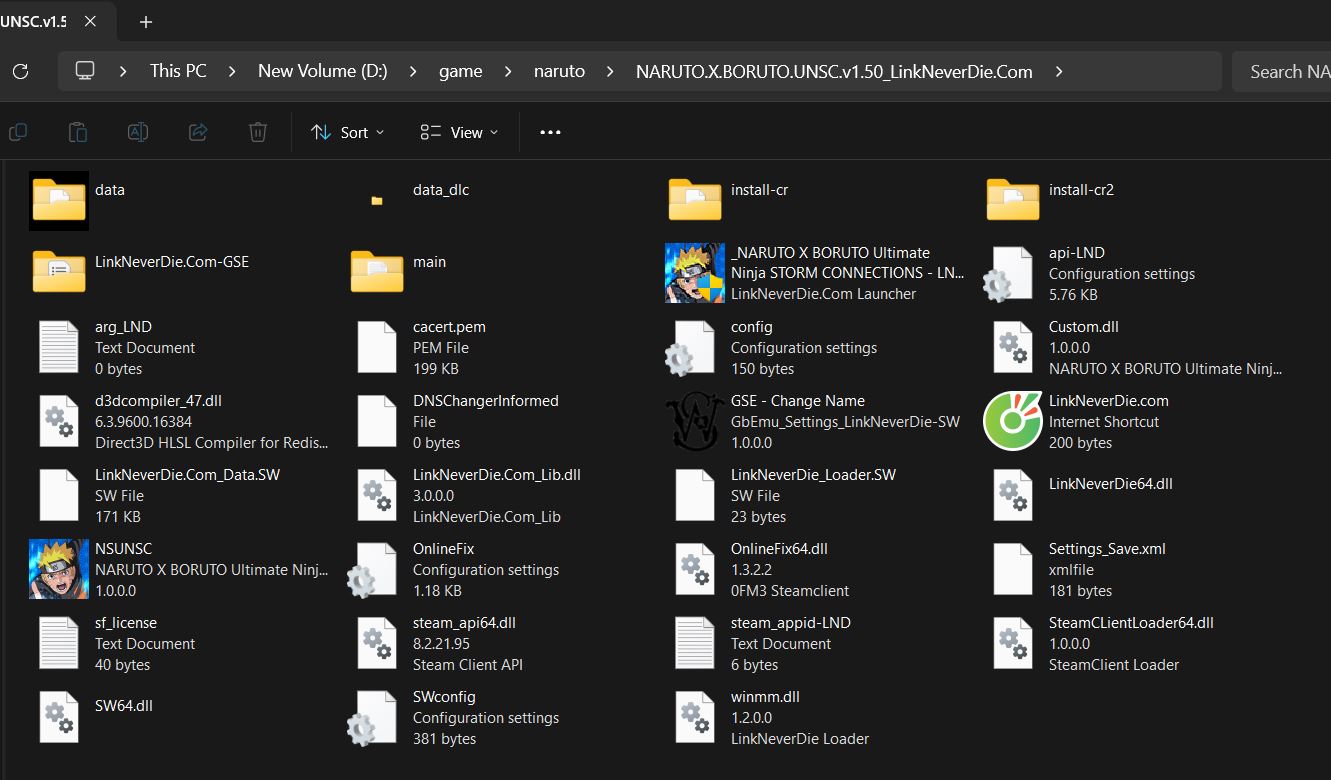 NARUTO X BORUTO Ultimate Ninja STORM CONNECTIONS Lỗi không chỉnh setting được
