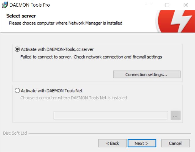 Install DAEMON Tools lỗi 