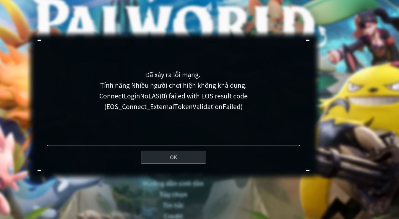 Pal v1.0.4 bị lỗi EOS Pal v1.0.4 bị lỗi EOS