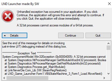 Lỗi launcher không vào được game Escape Simulator 2 Lỗi launcher không vào được game Escape Simulator 2