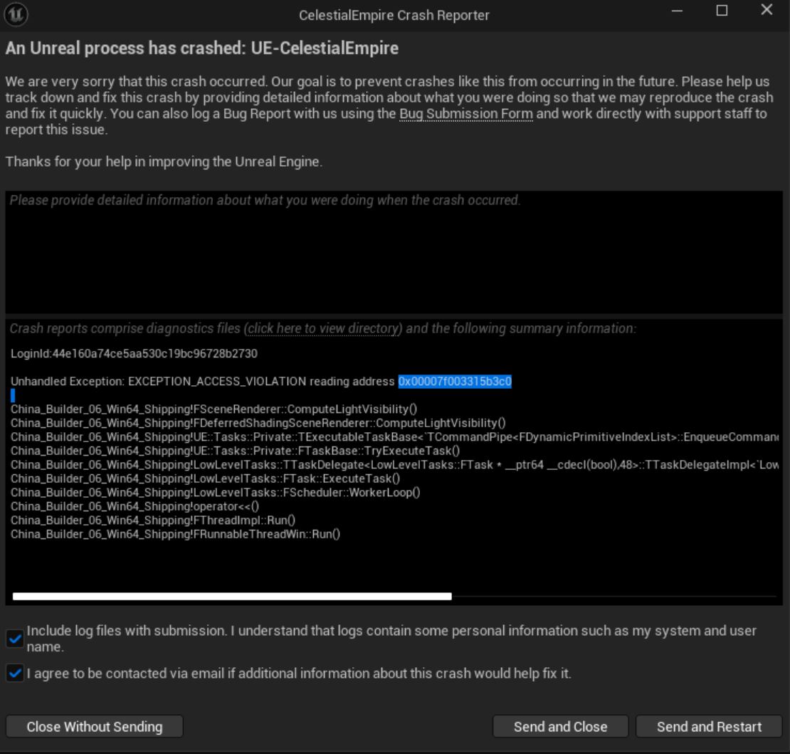 Lỗi game Celestial Empire
