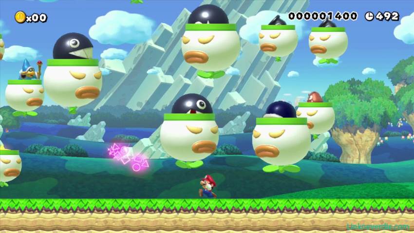 Hình ảnh trong game Super Mario Maker (screenshot)