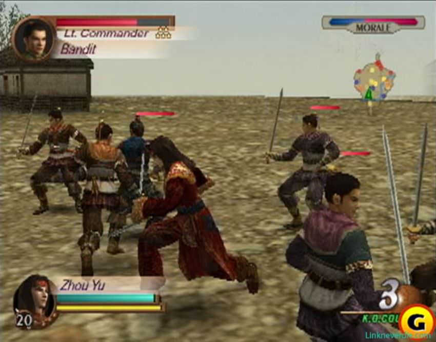 Hình ảnh trong game Dynasty Warriors 3 (screenshot)