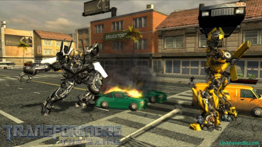 Hình ảnh trong game Transformers The Game (screenshot)