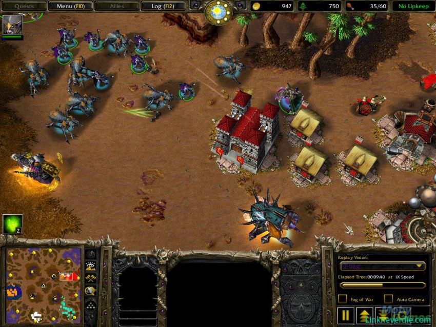 Hình ảnh trong game Warcraft 3 (screenshot)