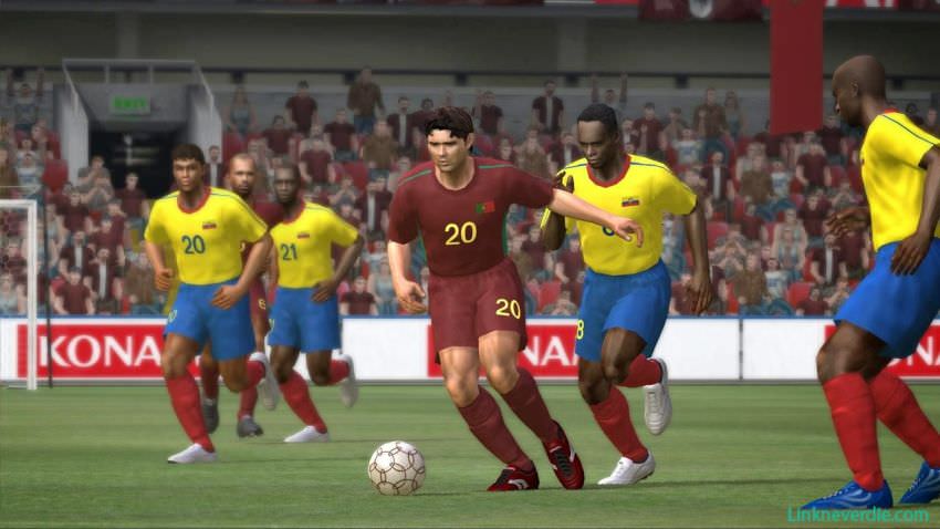 Hình ảnh trong game PES 2008 (screenshot)