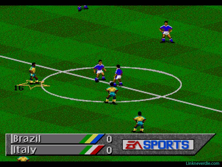 Hình ảnh trong game FIFA 95 (screenshot)