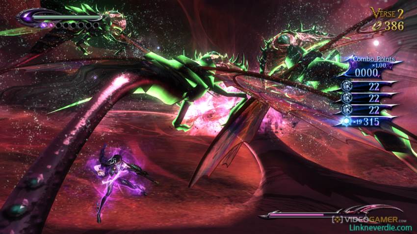 Hình ảnh trong game Bayonetta 2 (screenshot)