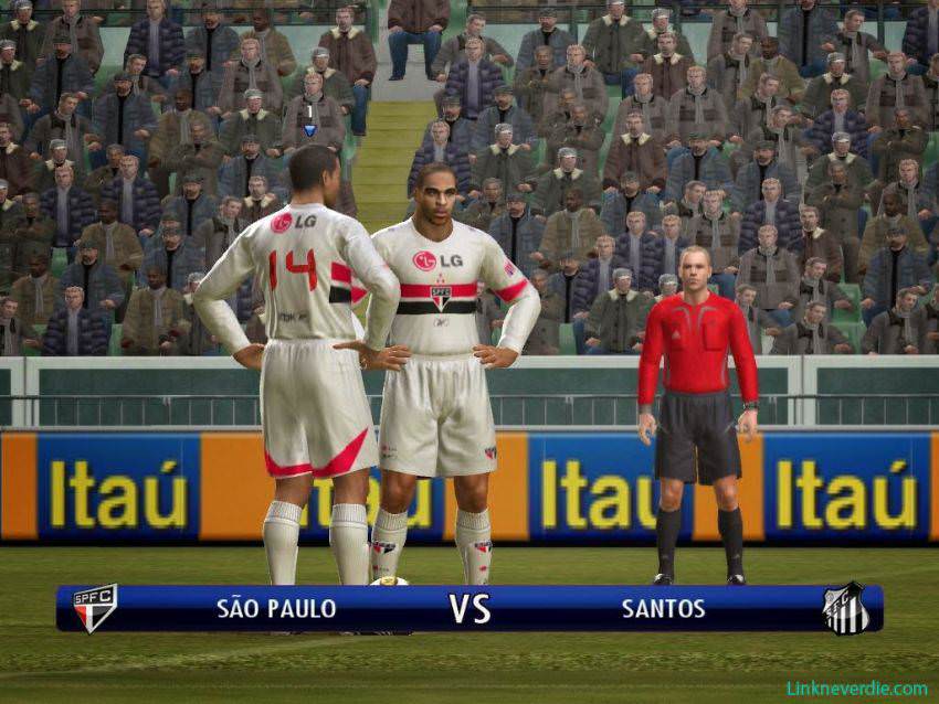 Hình ảnh trong game PES 2008 (screenshot)