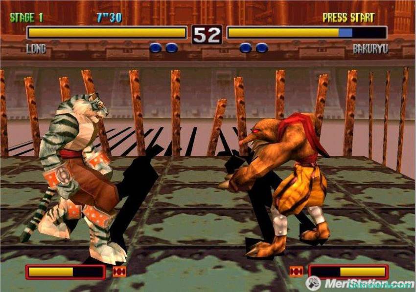 Hình ảnh trong game Bloody Roar 2 (screenshot)