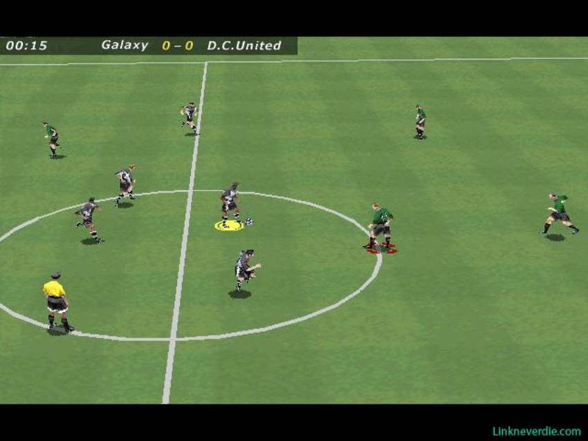 Hình ảnh trong game FIFA 2000 (screenshot)