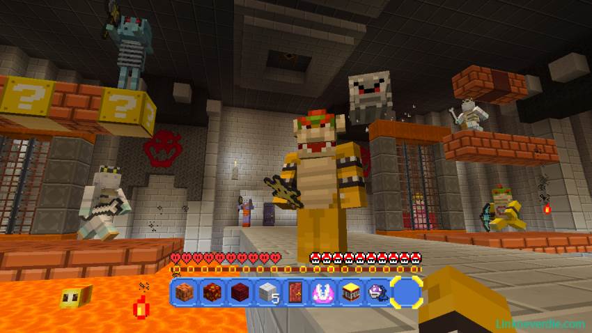 Hình ảnh trong game Minecraft: Super Mario Edition (screenshot)