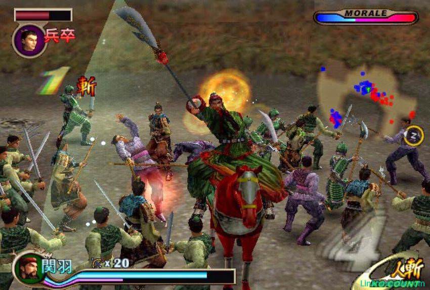 Hình ảnh trong game Dynasty Warriors 2 (screenshot)